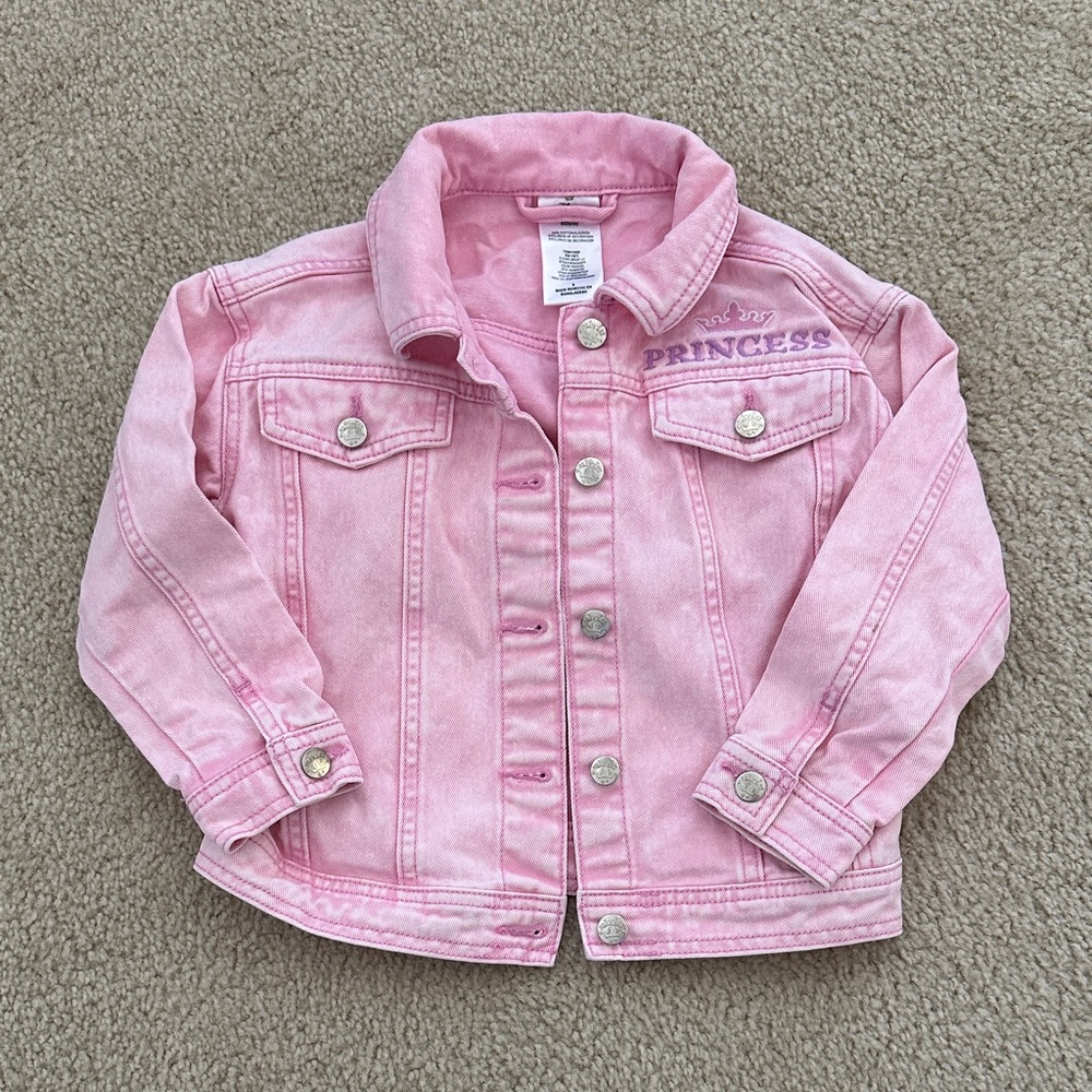 Disney princess girls Denim Jacket size 6